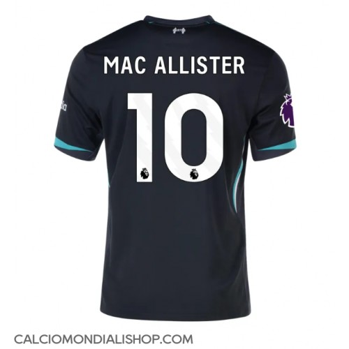 Maglie da calcio Liverpool Alexis Mac Allister #10 Seconda Maglia 2024-25 Manica Corta